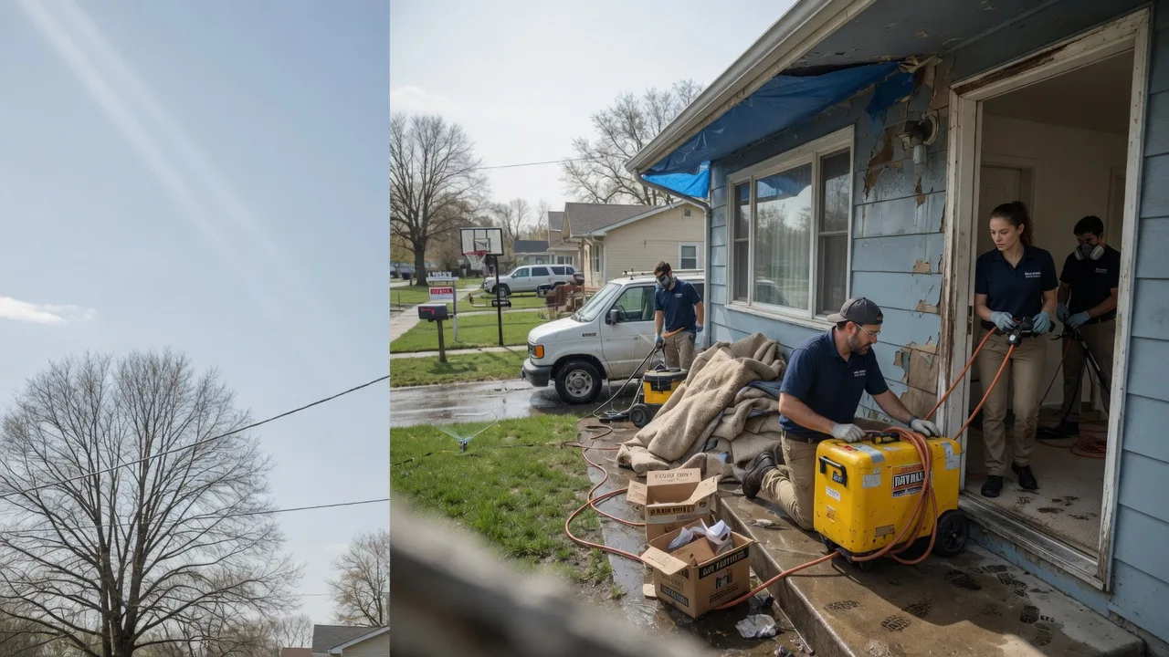 Basement Flood Cleanup in Winters, TX near me